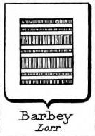 Barbey Coat of Arms / Family Crest 1
