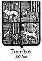 Barbo Coat of Arms / Family Crest 3