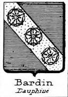 Bardin Coat of Arms / Family Crest 2