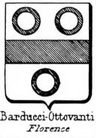 Barducci Coat of Arms / Family Crest 1