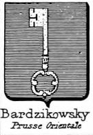 Bardzikowsky Coat of Arms / Family Crest 0