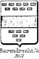 Barendrecht Coat of Arms / Family Crest 1