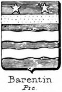 Barentin Coat of Arms / Family Crest 0