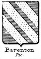 Barenton Coat of Arms / Family Crest 0