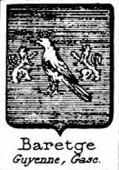 Baretge Coat of Arms / Family Crest 0
