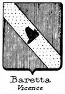Baretta Coat of Arms / Family Crest 1