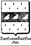 Barfuss Coat of Arms / Family Crest 3