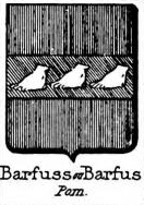 Barfuss Coat of Arms / Family Crest 2