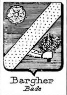 Bargher Coat of Arms / Family Crest 1