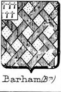 Barham Coat of Arms / Family Crest 0