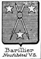 Barillier Coat of Arms / Family Crest 1
