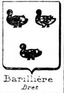 Barilliere Coat of Arms / Family Crest 0