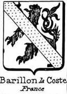 Barillon Coat of Arms / Family Crest 1