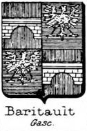 Baritault Coat of Arms / Family Crest 0