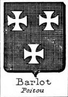 Barlot Coat of Arms / Family Crest 0
