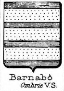 Barnabo Coat of Arms / Family Crest 1