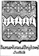 Barnardiston Coat of Arms / Family Crest 2