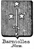 Barniolles Coat of Arms / Family Crest 0