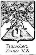 Barolet Coat of Arms / Family Crest 0