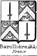 Barolliere Coat of Arms / Family Crest 0