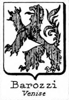 Barozzi Coat of Arms / Family Crest 2
