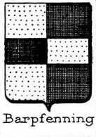 Barpfennig Coat of Arms / Family Crest 0