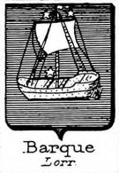 Barque Coat of Arms / Family Crest 0