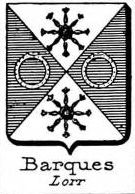 Barques Coat of Arms / Family Crest 0