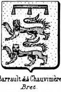 Barrault Coat of Arms / Family Crest 1