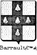 Barrault Coat of Arms / Family Crest 2