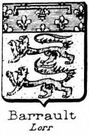 Barrault Coat of Arms / Family Crest 0