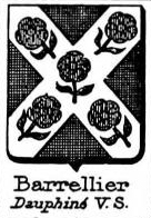 Barrellier Coat of Arms / Family Crest 0