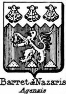 Barret Coat of Arms / Family Crest 1