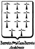 Barreto Coat of Arms / Family Crest 2