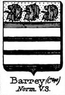 Barrey Coat of Arms / Family Crest 1