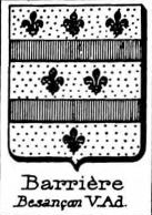 Barriere Coat of Arms / Family Crest 1