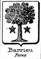 Barrieu Coat of Arms / Family Crest 1
