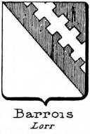 Barrois Coat of Arms / Family Crest 1