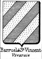 Barruel Coat of Arms / Family Crest 0