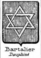Bartalier Coat of Arms / Family Crest 0