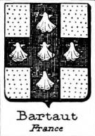 Bartaut Coat of Arms / Family Crest 0