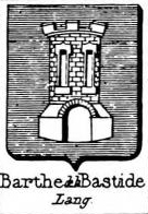 Barthe Coat of Arms / Family Crest 2