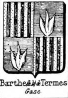 Barthe Coat of Arms / Family Crest 3