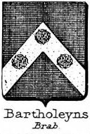Bartholeyns Coat of Arms / Family Crest 0
