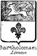 Bartholomaei Coat of Arms / Family Crest 1