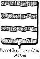Bartholten Coat of Arms / Family Crest 0