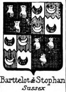 Barttelot Coat of Arms / Family Crest 1