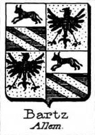 Bartz Coat of Arms / Family Crest 1