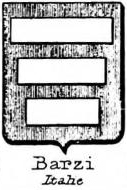 Barzi Coat of Arms / Family Crest 1