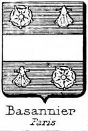 Basannier Coat of Arms / Family Crest 0